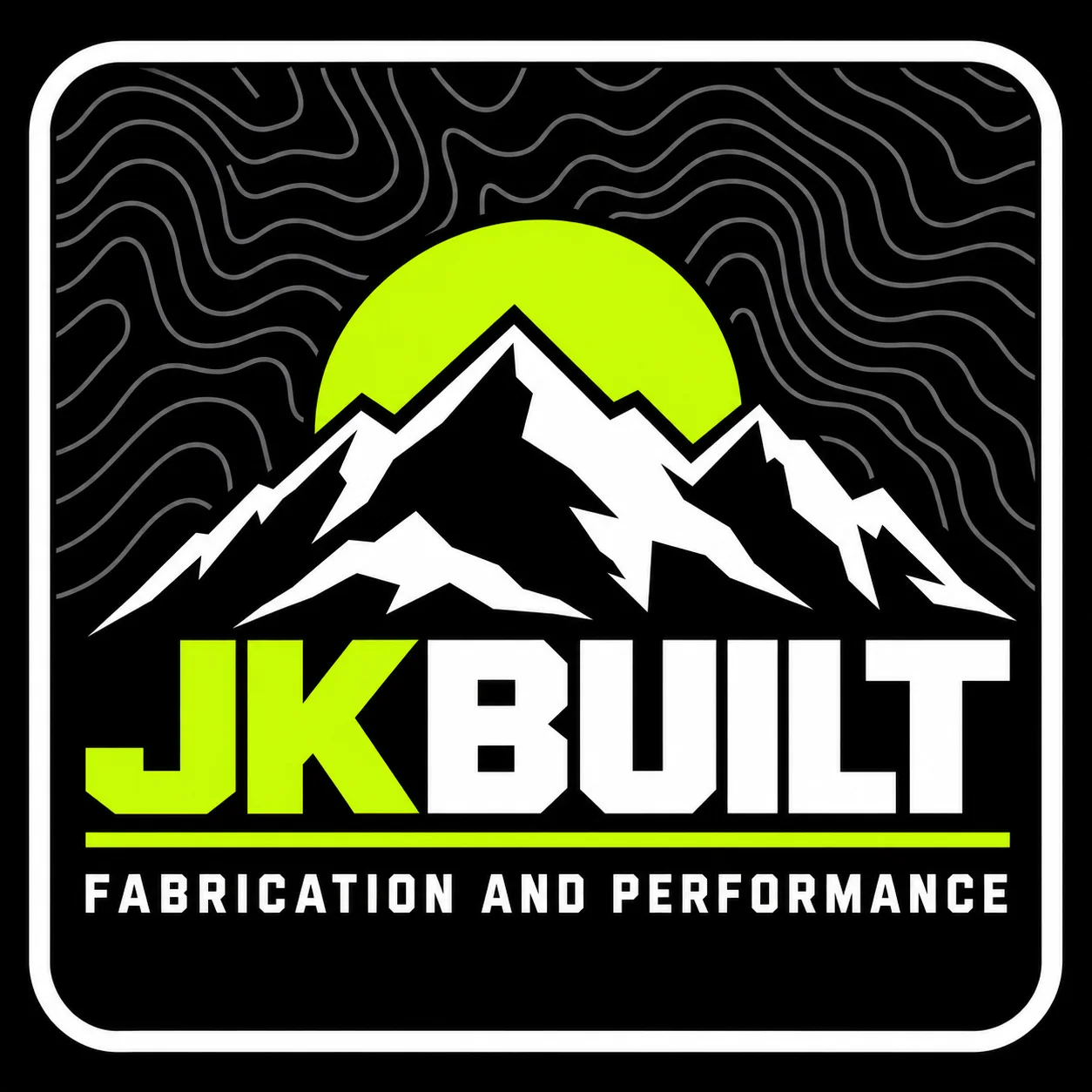 JKBuilt Sticker