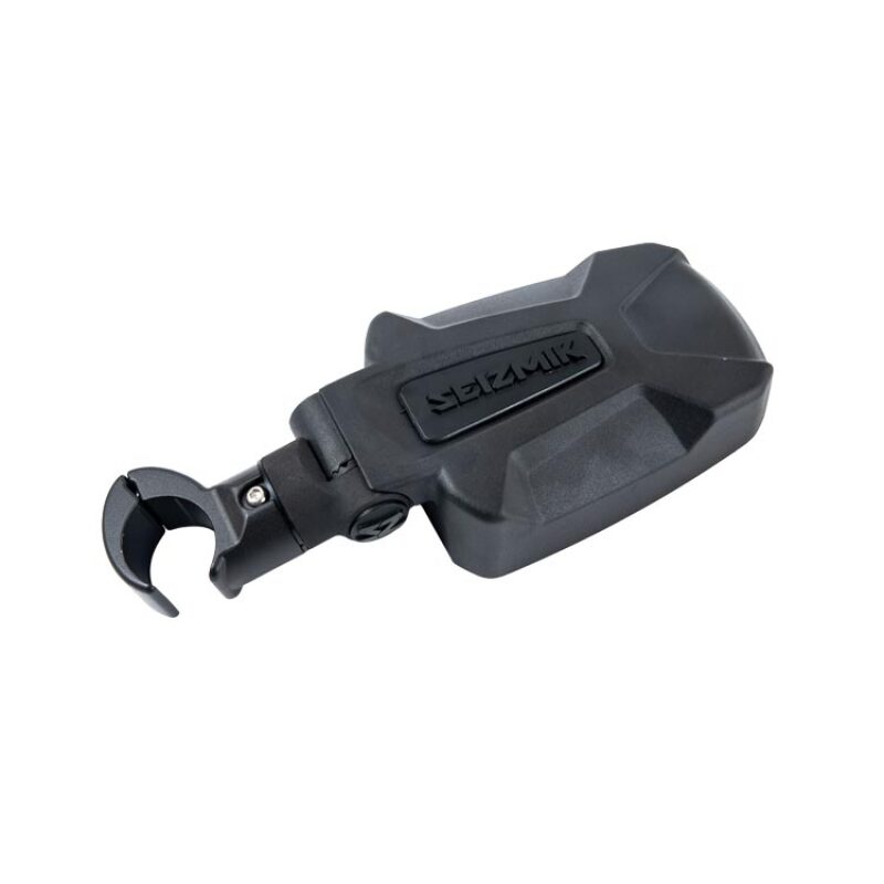 Seizmik Pursuit Side-View Mirror Pair — Adjustable 1.75–2-inch Round-Tube Clamps